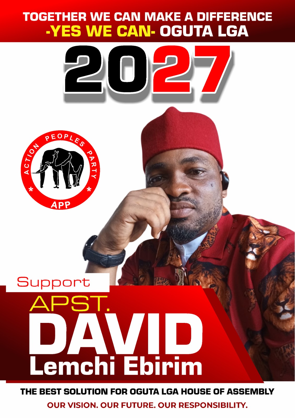 ‎APOSTLE DAVID EBIRIM INTENSIFIES CONSULTATIONS AHEAD OF 2027 OGUTA ASSEMBLY RACE