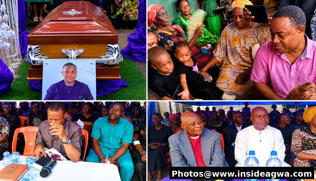 ‎Agwa Bids Farewell to Deacon Obinna Jumbo as Clergy, Community Leaders, and ACU Officials Pay Last Respects