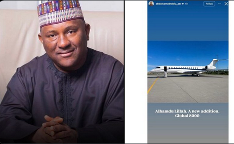 Abdul Samad Rabiu Reportedly Acquires $80 Million Bombardier Global 8000 Private Jet