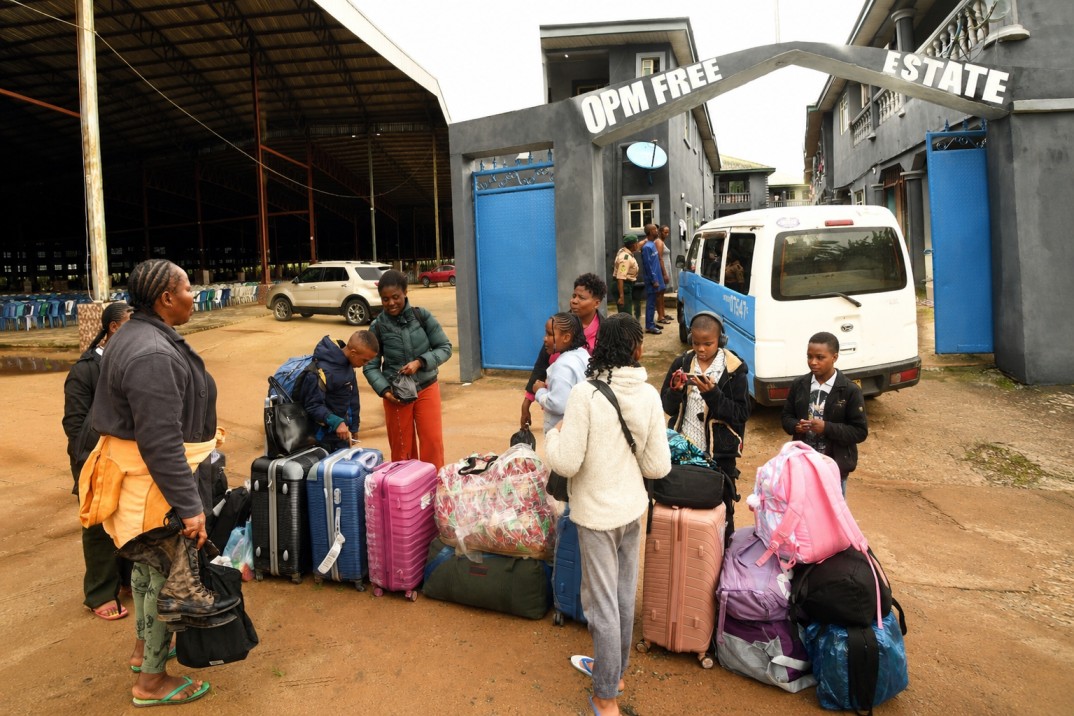 South African Returnees Arrive at OPM Estate in Port Harcourt, Receive Shelter, Medical Care and Educational Support