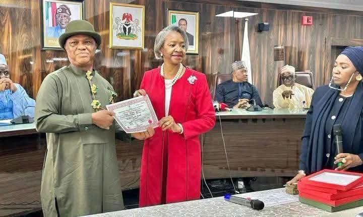 INEC Presents Certificates of Return to Winners of June 20 Bye-Elections Across Five States