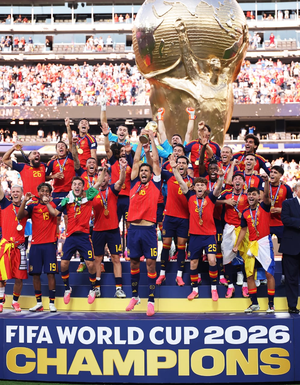 ‎Spain Crowned World Champions After Defeating Argentina 1-0 in Thrilling 2026 FIFA World Cup Final  ‎