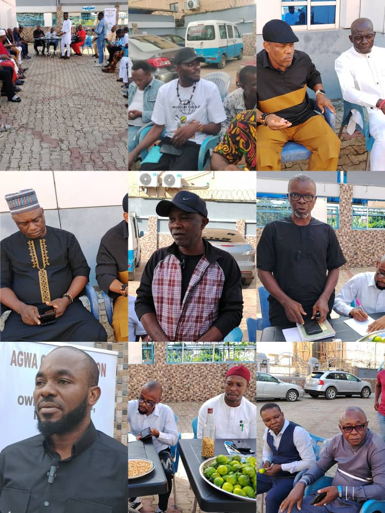 Agwa Central Union: Prince Asor, Obodo, Ukemezi, Nwabekee, Achilike, Okenesi, Abiaziem Attends Owerri Branch Meeting