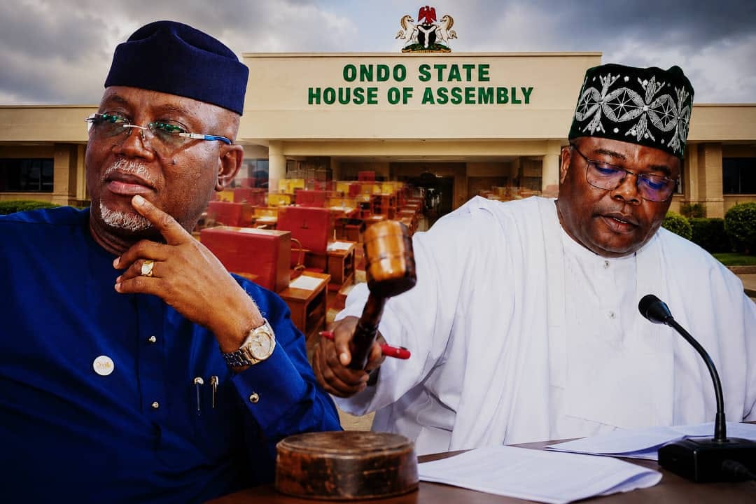 ‎Ondo Assembly Crisis Deepens as 21 Lawmakers Reject Governor's Plea, Push for Speaker's Removal Over Alleged N44m Mismanagement