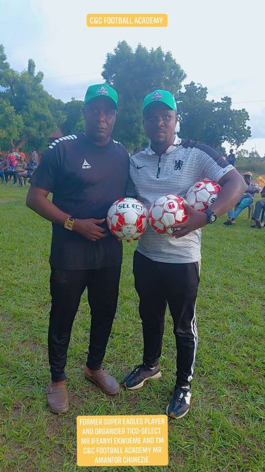 &C Football Academy Receives Match Balls at Tico-Select Tourney, Team Manager Hails Organisers