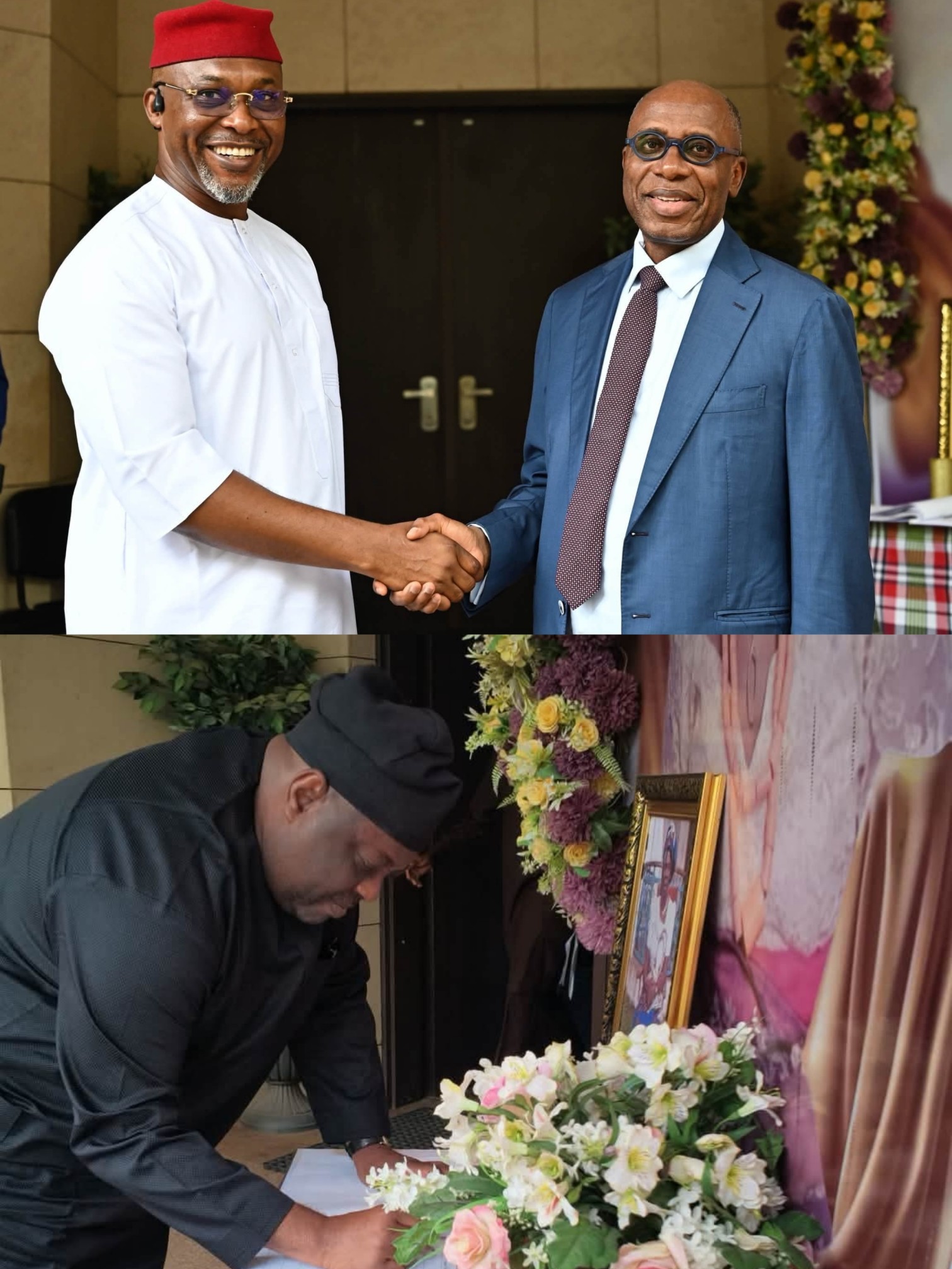 Osita Chidoka, Dele Momodu Visit Amaechi Over Mother’s Death