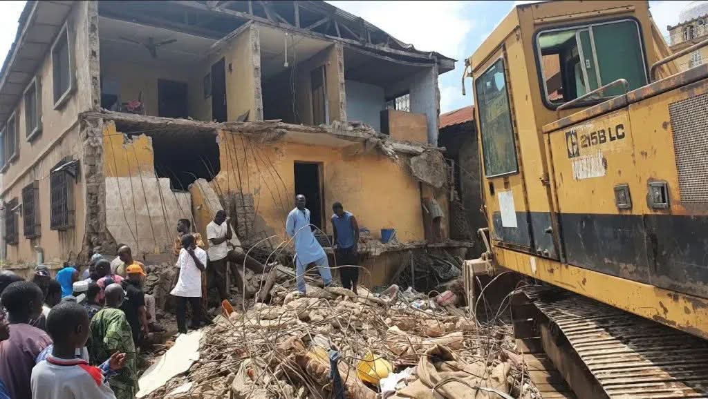 FOUR FAMILY MEMBERS KILLED IN KWARA THREE-STOREY BUILDING COLLAPSE
