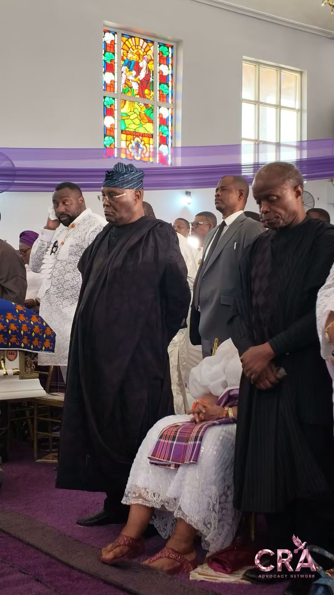 Atiku, Osinbajo, Mark, Other Dignitaries Honour Amaechi’s Mother at Ubima Burial