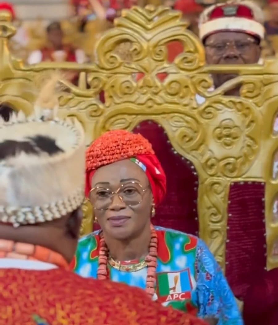 REMI TINUBU RECEIVES OSO DI EME I TITLE IN IMO, SEEKS SUPPORT FOR PRESIDENT’S 2027 RE-ELECTION