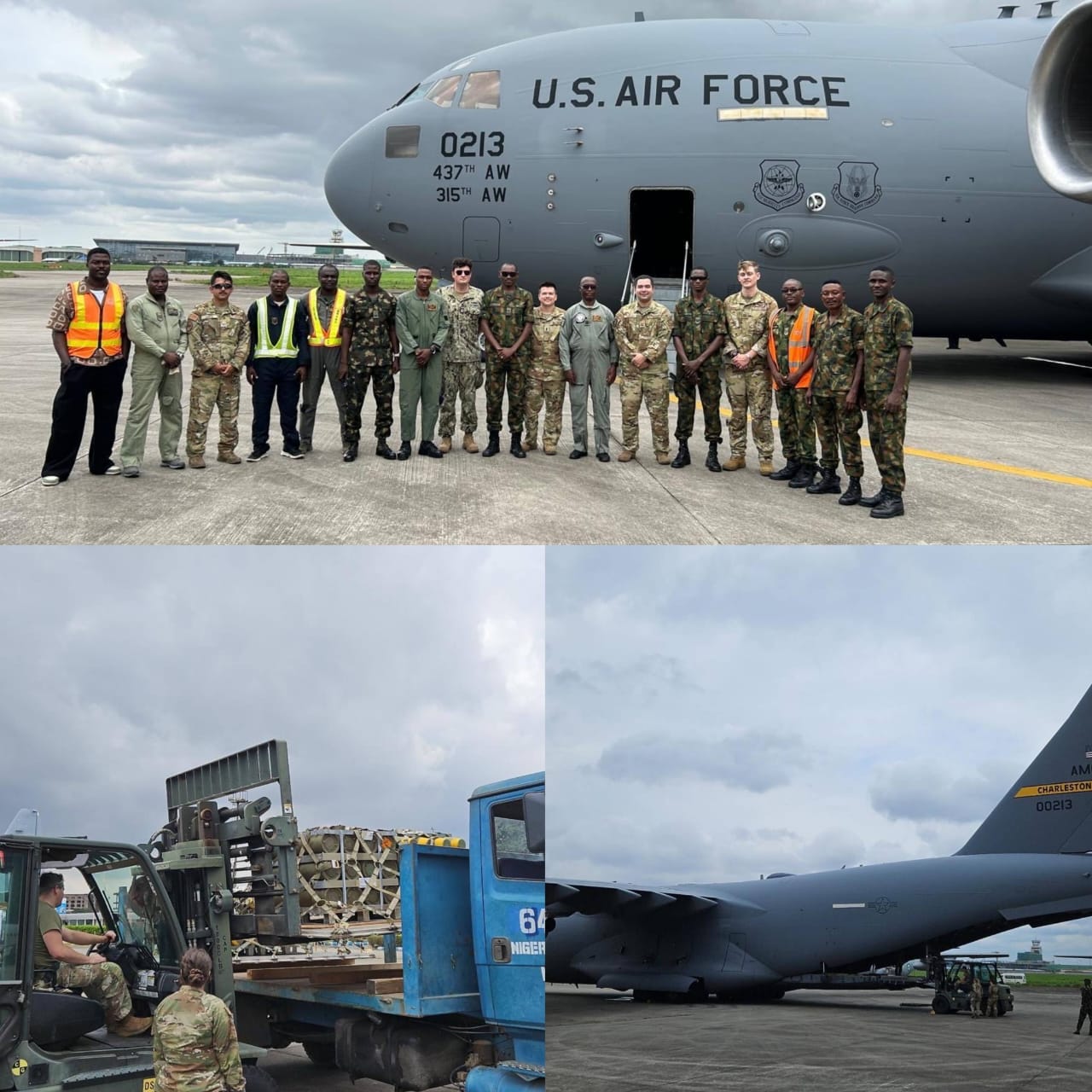 U.S. Delivers Military Equipment to Nigerian Air Force for Counterterrorism Operations