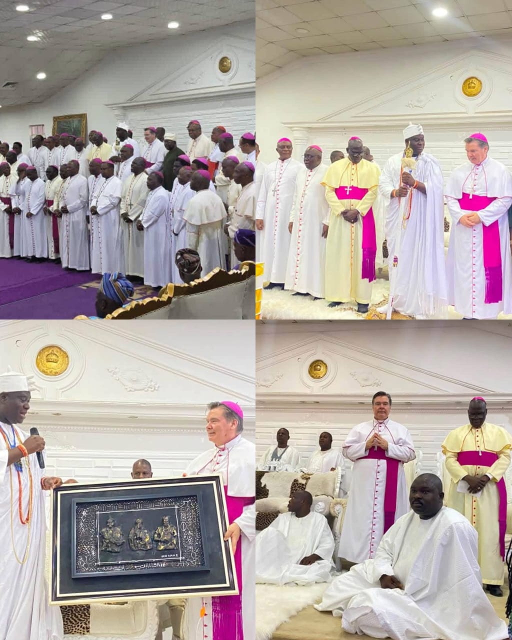 Ooni of Ife Hosts Catholic Bishops, Calls for Stronger Partnership on National Challenges