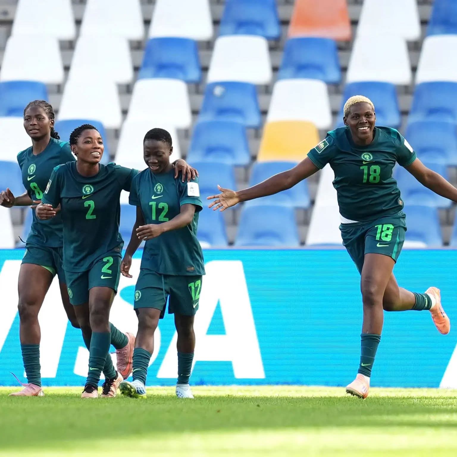 Falconets Defeat England 3-0 to Reach U-20 World Cup Quarter-Finals