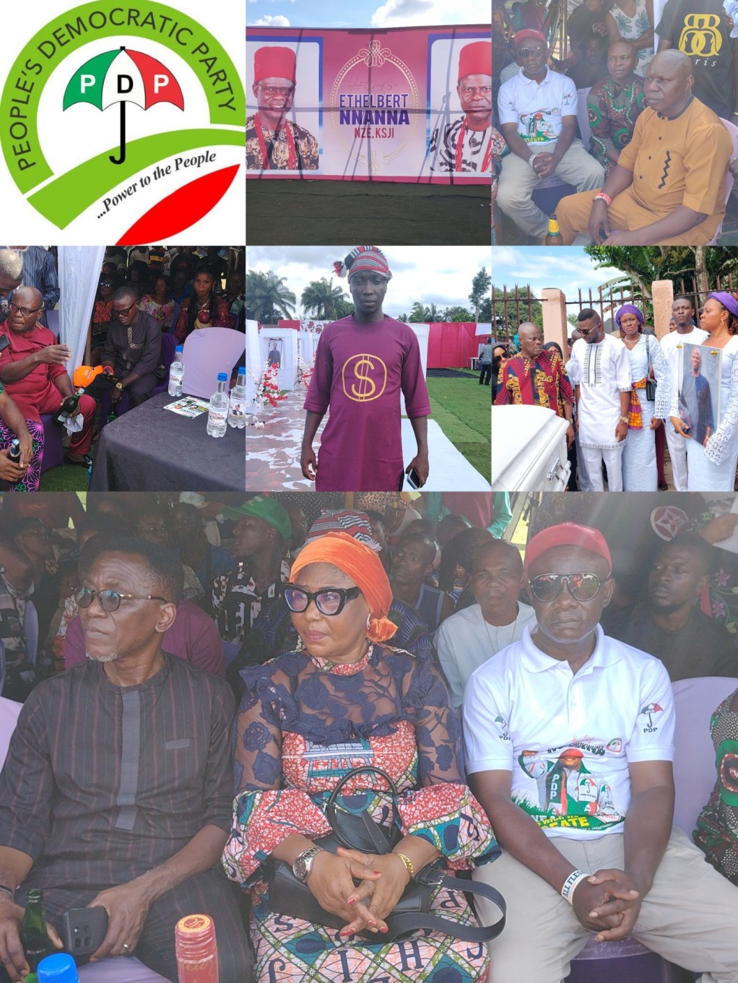 PDP Agwa Welcomes Ikunna, Oti, Ojure at Late Watch Out’s Burial