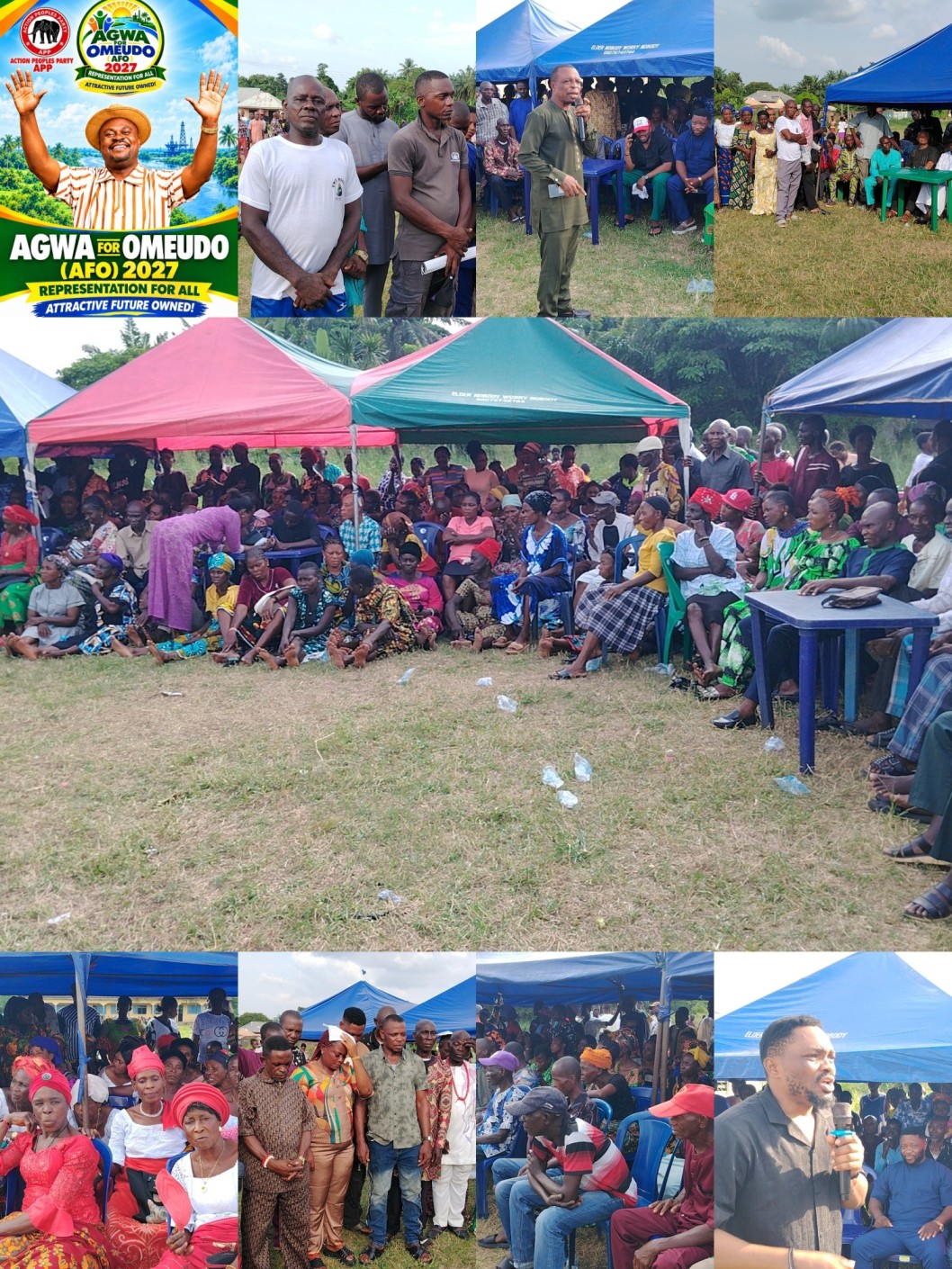 OVER 1,000 ATTEND INAUGURATION OF AGWA FOR OMEUDO (AFO) 2027 POLITICAL STRUCTURE